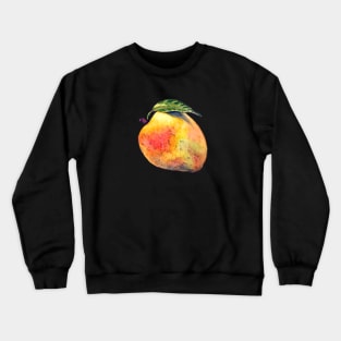 Watercolor Mango Crewneck Sweatshirt